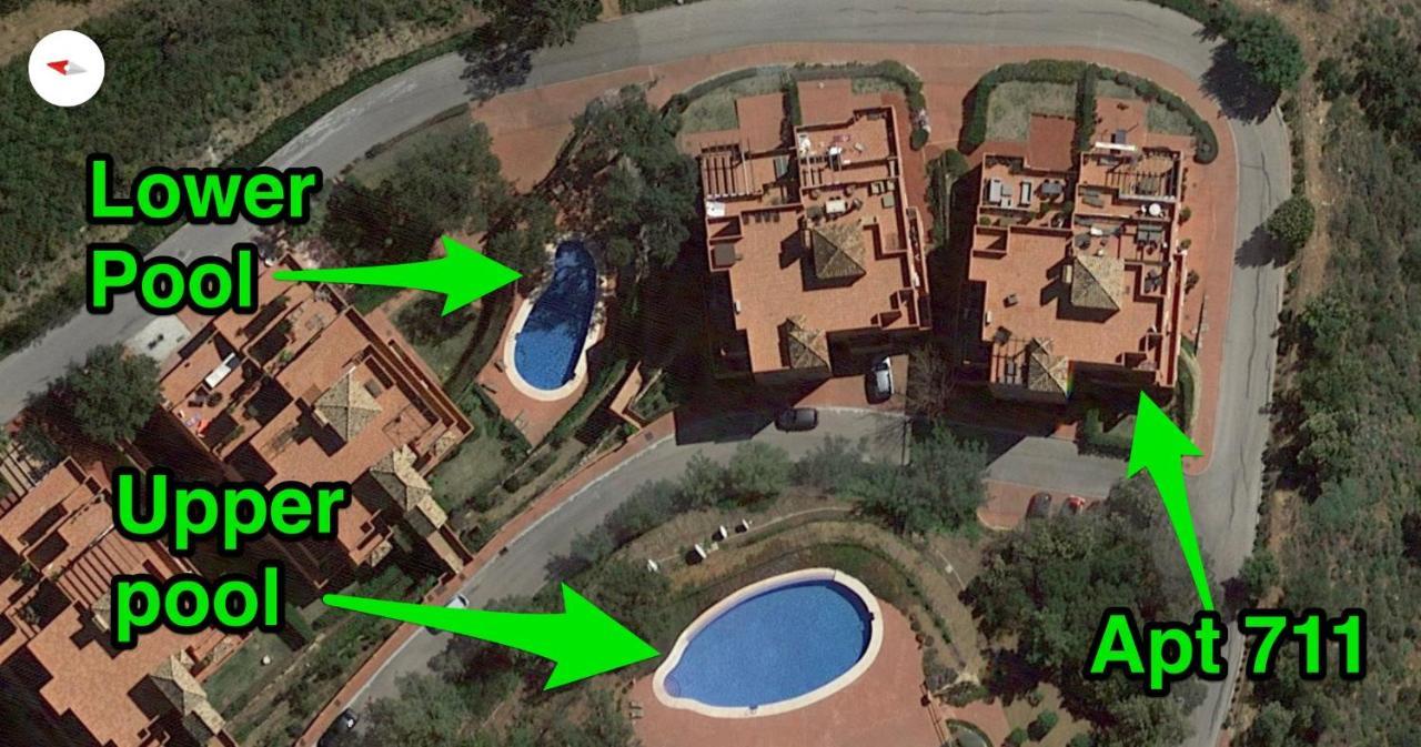 Bright Apartment In The Hills Of Elviria Málaga Exteriör bild